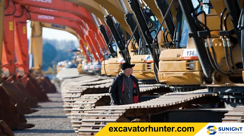 What do you mainly look for when buying used excavators?
