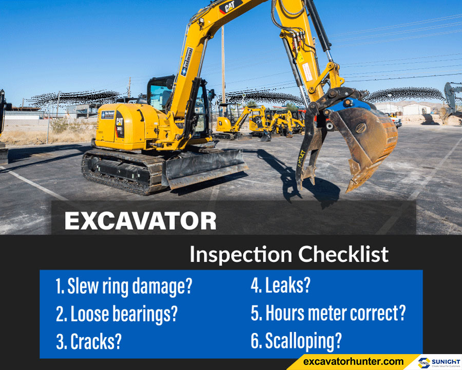 USED EXCAVATOR INSPECTION: EVERYTHING YOU NEED TO KNOW